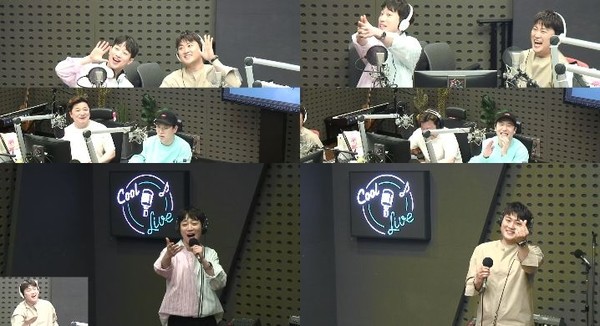 [사진 = KBS Cool FM ‘윤정수 남창희의 미스터라디오’ 보이는 라디오 방송화면]