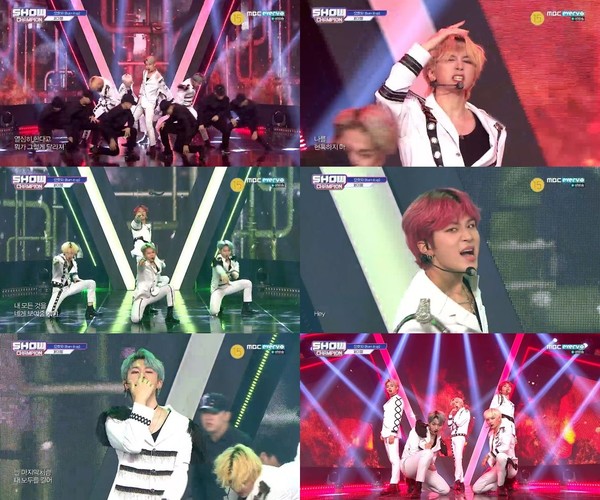 [사진 = MBC M, MBC every1 ‘쇼! 챔피언’ 캡처]