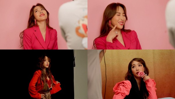 [사진 = 숙행 ‘여자라서’ 메이킹 영상]