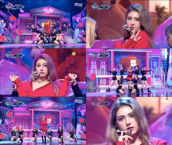 [사진 = = Mnet ‘엠카운트다운’ 방송화면]