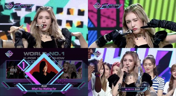 [사진 = Mnet ‘엠카운트다운’ 방송화면]