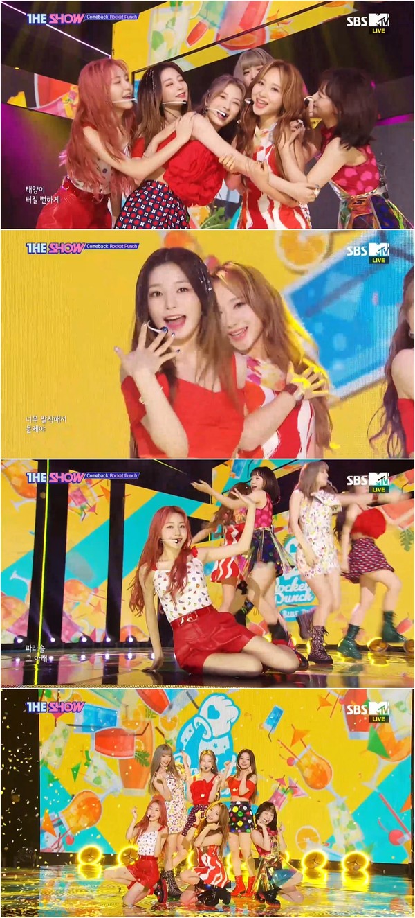 [사진 = SBS MTV '더쇼' 방송화면]