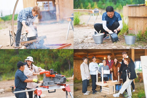[사진 = ‘땅만 빌리지’ 촬영 현장 스틸컷/ 디스커버리 채널 코리아, KBS 제공]