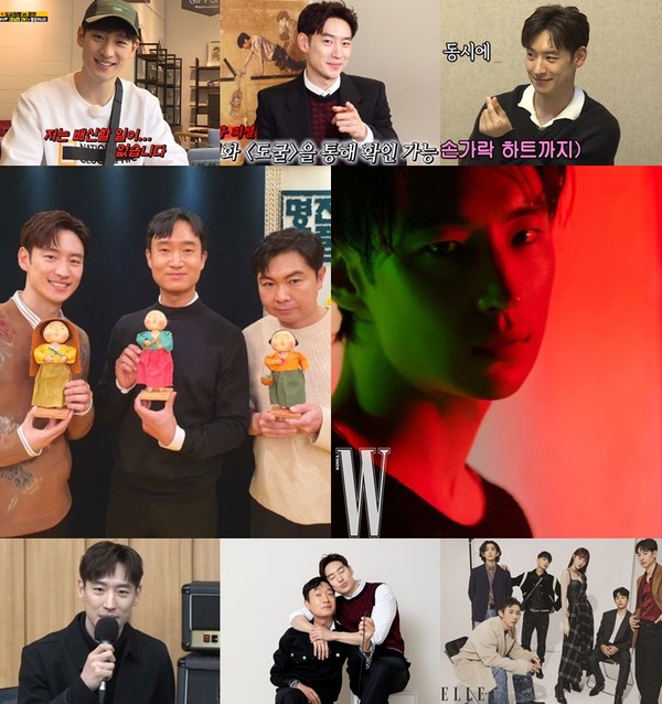 [사진 = 유튜브 ‘문명특급’, SBS ‘런닝맨’, ‘미운 우리 새끼’, SBS 파워FM ‘두시탈출 컬투쇼’ 화면 캡처, CJ엔터테인먼트, W 코리아, 엘르 코리아 제공]