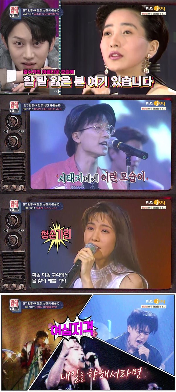 [사진 = KBS Joy '이십세기 힛-트쏭' 제공]